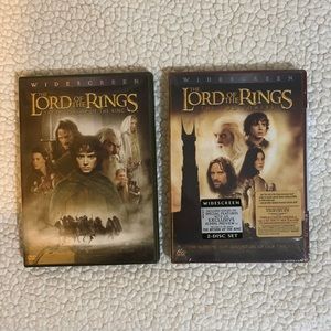 The Lord of the Rings 1 & 2 DVD